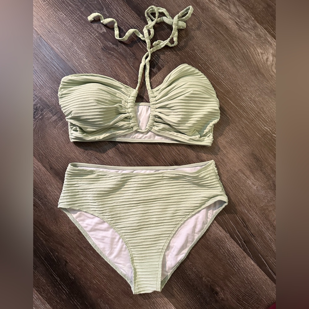 SHEIN Light Green Bikini XL